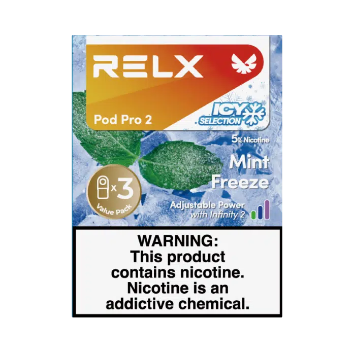 RELX Infinity Pro Pods 2mL - 3 Pack